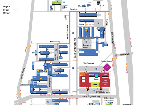 Map to Building 220