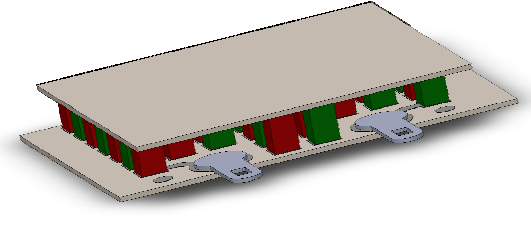 Illustration of Termo-Electric Module (TEM)